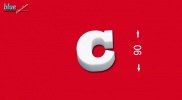 C betű 9 cm
