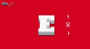 E betű 9 cm