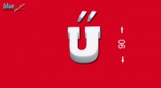 Ű betű 9 cm