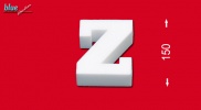 Z betű 15 cm