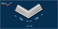Marbet B18 belső sarokelem